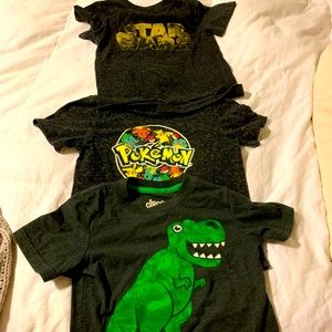 3 boys shirts.